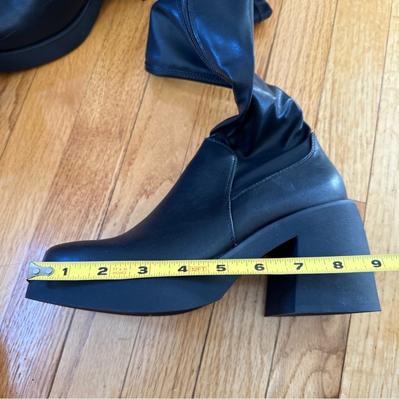 Brand new women’s Madden girl tall boot “black pari” NEW size 7 - Picture 8 of 11